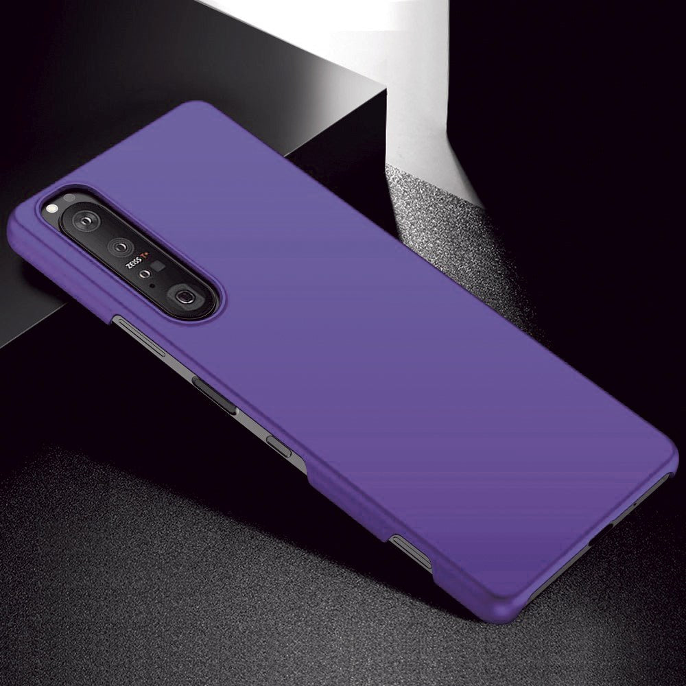 Sony Xperia 1 IV Ultra Slim Bakdeksel - Ripebestandig - Blå/Lilla