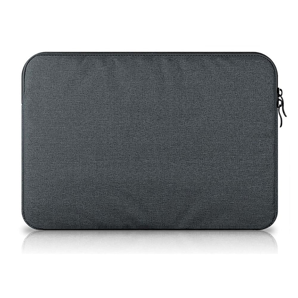 Tech-Protect Stoff Laptop Sleeve 15-16" m. Ekstra lomme (36 x 27 cm) - Mørk Grå