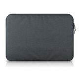 Tech-Protect Stoff Laptop Sleeve 15-16" m. Ekstra lomme (36 x 27 cm) - Mørk Grå