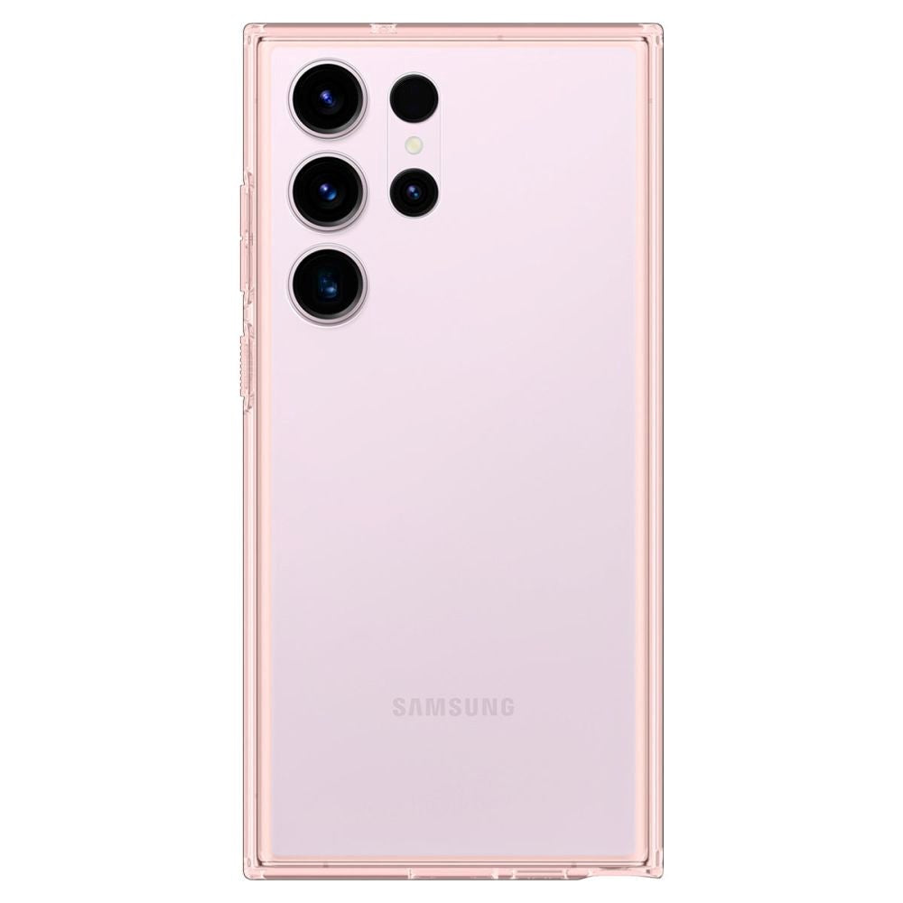 Samsung Galaxy S23 Ultra Spigen Ultra Hybrid Deksel - Gjennomsiktig / Rose Crystal