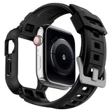 Apple Watch (40/SE/41MM) Spigen Rugged Armor Pro Deksel - Svart