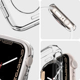 Spigen Apple Watch (44/SE/45mm) Liquid Crystal Deksel - Gjennomsiktig