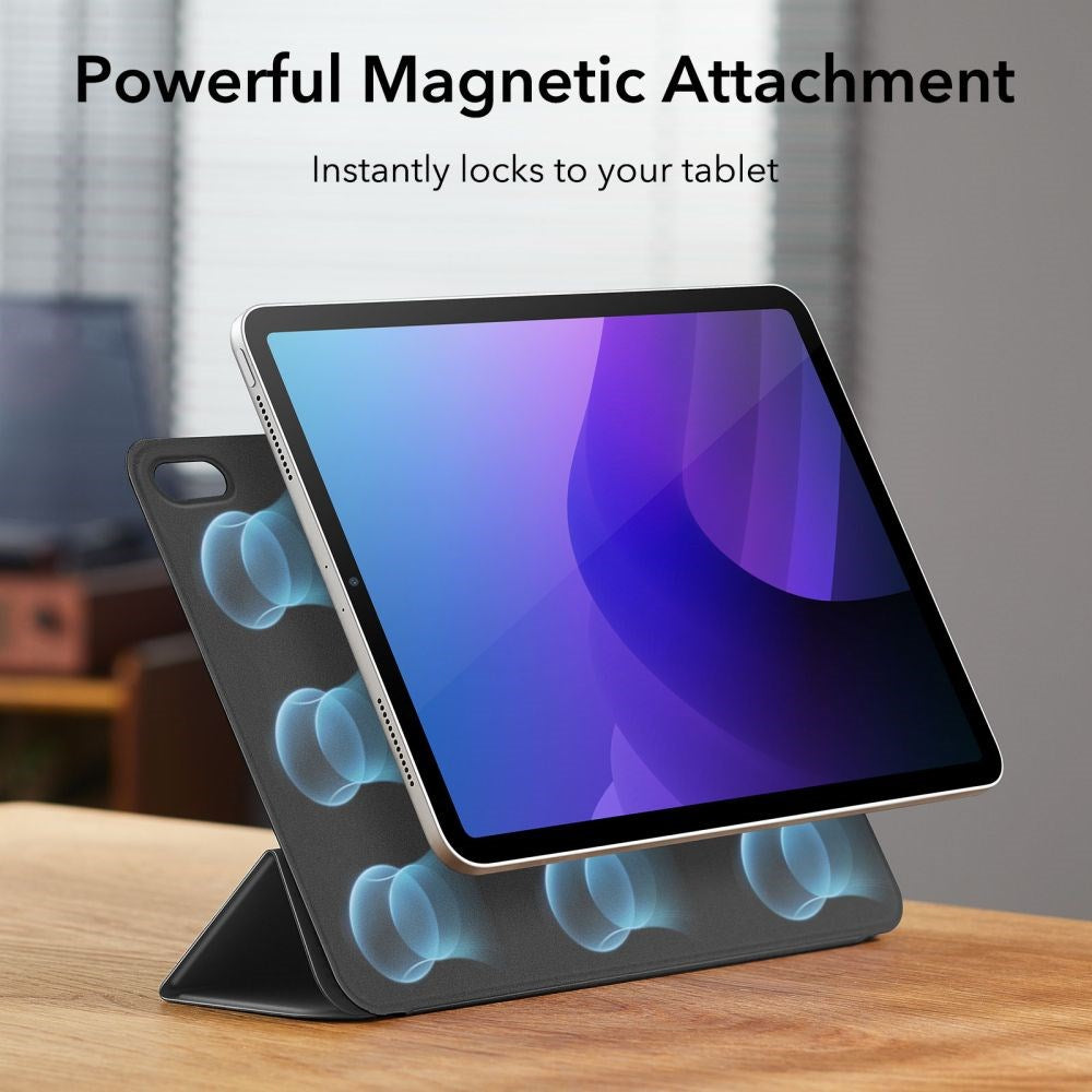 iPad 10.9" (2022) ESR Rebound Magnetic Flip Deksel - Svart