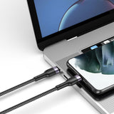 Tech-Protect Ultraboost USB-C til USB-C Kabel PD60W/3A 2m - Svart