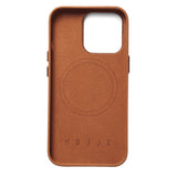 Mujjo iPhone 14 Pro Leather Deksel - MagSafe Kompatibel - Brun