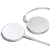 ESR Halolock Mini Trådløs Lader 15W - MagSafe Kompatibel - Sølv