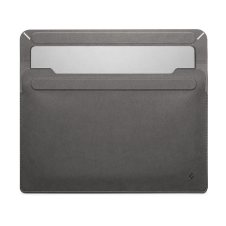 Spigen Valentinus Kunstskinn Sleeve for MacBook / Bærbar PC 15-16" (40 x 28 x 2 cm) - City Grey