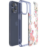 iPhone 15 Pro Spigen Ultra Hybrid Deksel - Blossom