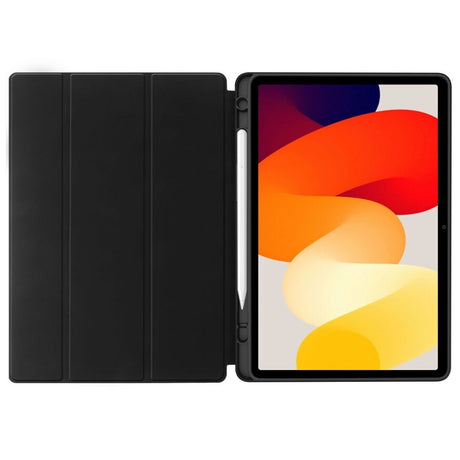 Xiaomi Redmi Pad SE Tech-Protect Smartcase Deksel med Stylus Pennholder - Svart