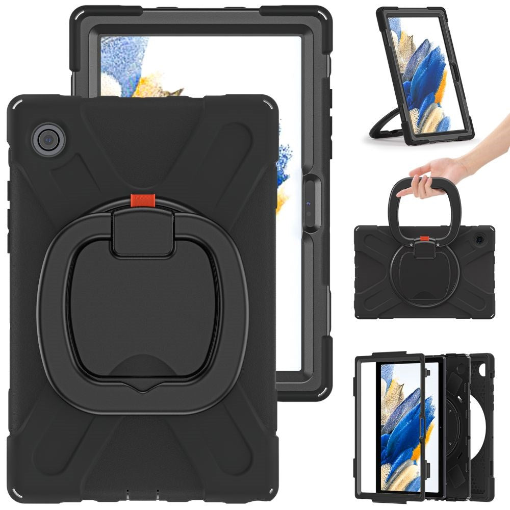 Tech-Protect Samsung Galaxy Tab A8 10,5"  X-Armor-deksel - Stativ - Svart