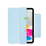 iPad 10.9" (2022) Tech-Protect Smartcase Magnetisk Deksel Tri-fold - Lys Blå