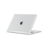 MacBook Air 15 M2/M3 (2023-2024) - Tech-Protect Smartshell Deksel - Glitter Clear