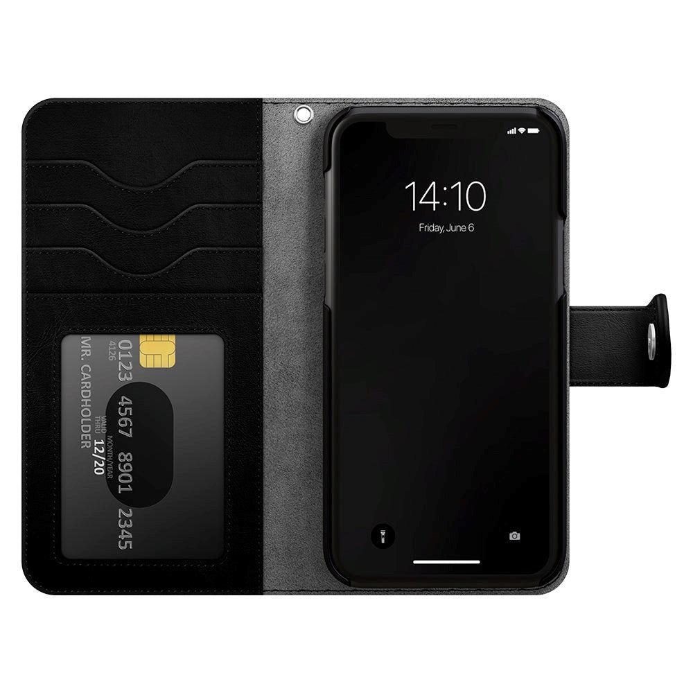 iDeal Of Sweden iPhone 14 / 13 Magnet Wallet+ Deksel - Svart