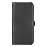 iPhone 16 Pro Essentials 2-i-1 Skinn Flip Deksel - MagSafe Kompatibel - Svart