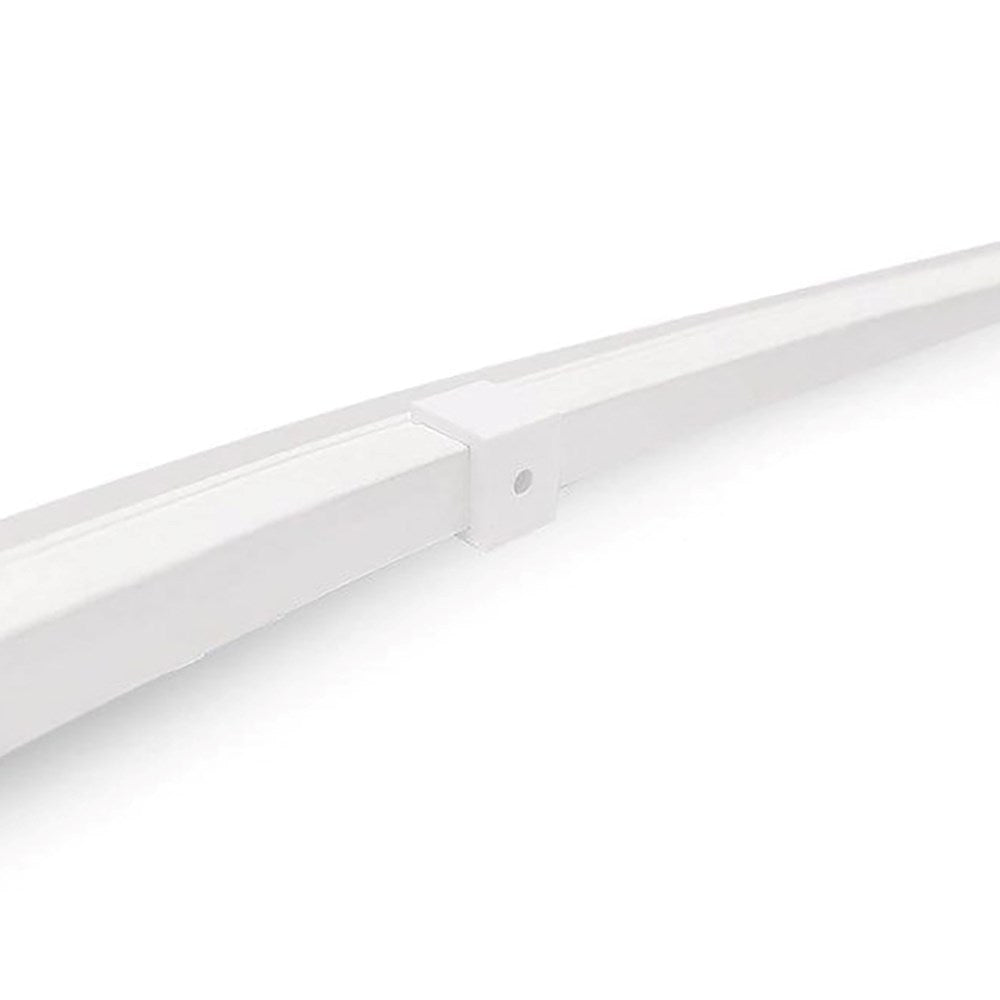 Light Solutions - Brakett for Philips Hue Outdoor Lightstrip - 10 stk. - Hvit