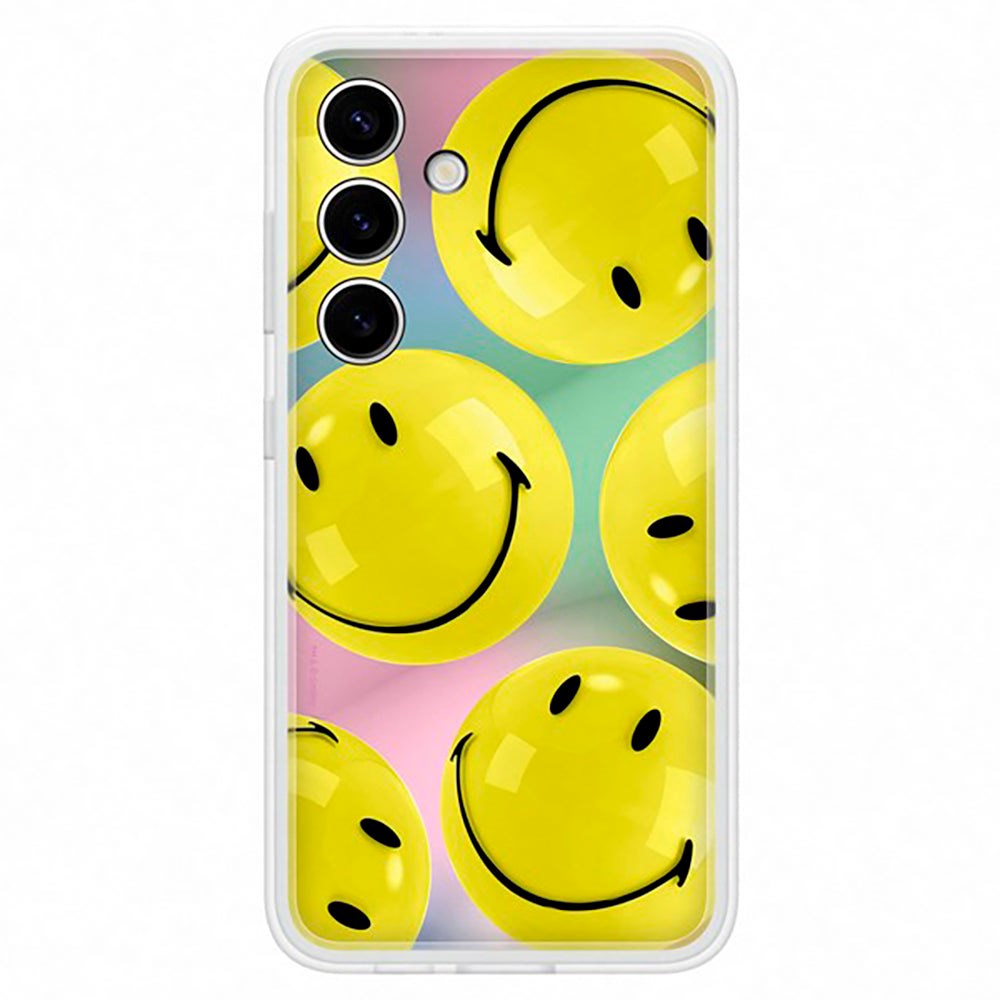 Original Samsung Galaxy S24 Flipsuit Deksel - Smiley (EF-MS921CYEGWW)