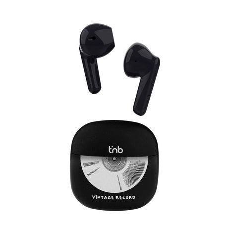 T'NB ORIGIN Trådløse In-Ear Hodetelefoner med Ladeetui - Vinyl Design