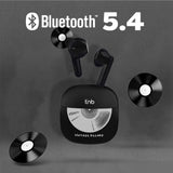 T'NB ORIGIN Trådløse In-Ear Hodetelefoner med Ladeetui - Vinyl Design