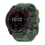 Universal Garmin 26mm QuickFit Tech-Protect Icon Band Stropp - Mørk Grønn