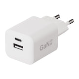 X2O 20W Vegglader m. 1x USB-A & 1x USB-C - Hvit
