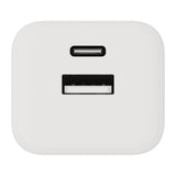 X2O 35W Vegglader m. 1x USB-A & 1x USB-C - Hvit