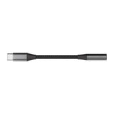 X2O Longlife USB-C til 3.5mm AUX Lyd Adapter - 0.1m - Svart