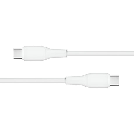 X2O Superflex 60W USB-C til USB-C Kabel - 1.5m - Hvit