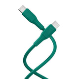 X2O Superflex 60W USB-C til USB-C Kabel - 1.5m - Grønn