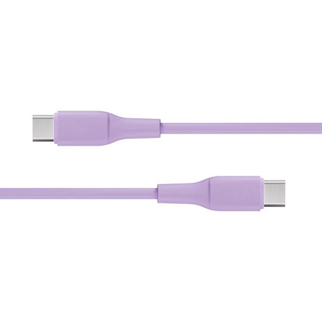 X2O Superflex 60W USB-C til USB-C Kabel - 1.5m - Lilla