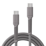 X2O Longlife 100W USB-C til USB-C Kabel - 2m - Grå
