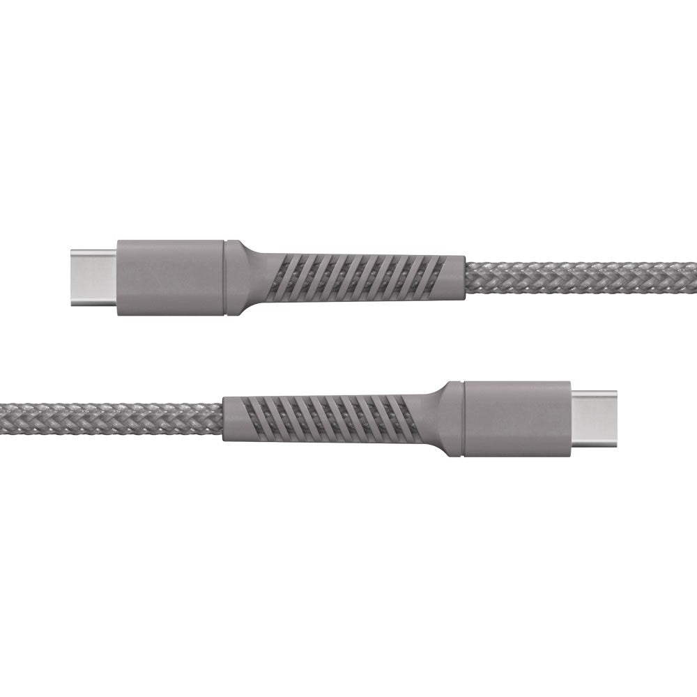 X2O Longlife 100W USB-C til USB-C Kabel - 2m - Grå