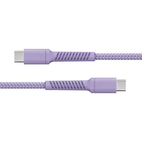 X2O Longlife 100W USB-C til USB-C Kabel - 2m - Lilla