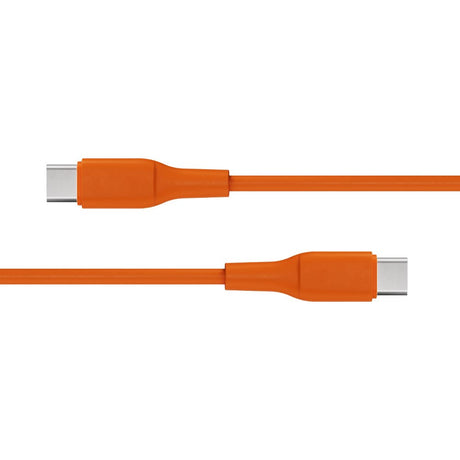 X2O Superflex 60W USB-C til USB-C Kabel - 1.5m - Oransje