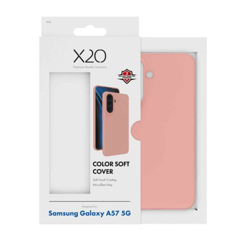 Samsung Galaxy A57 X2O Color Soft Deksel - Rosa