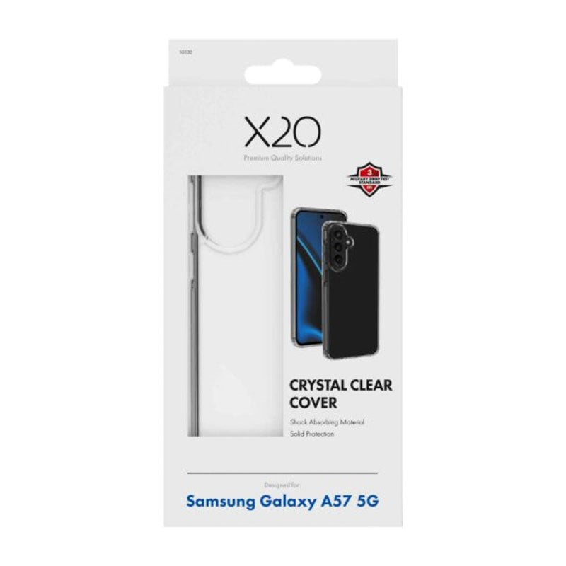 Samsung Galaxy A57 X2O Crystal Clear Deksel - Gjennomsiktig