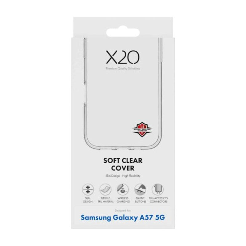 Samsung Galaxy A57 X2O Clear Soft Deksel - Gjennomsiktig