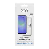 Samsung Galaxy A37 X2O 9H Full Fit Herdet Skjermbeskyttelsesglass - Gjennomsiktig