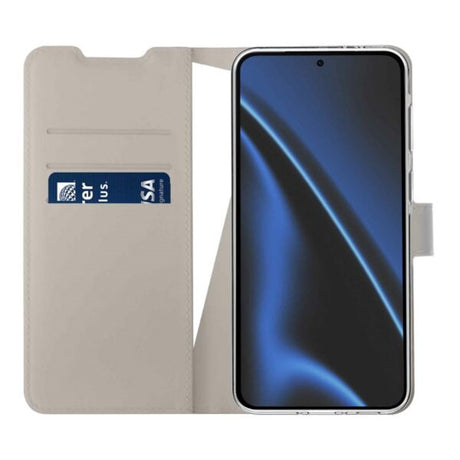 Samsung Galaxy A37 X2O Classic Wallet Flip Deksel - Beige