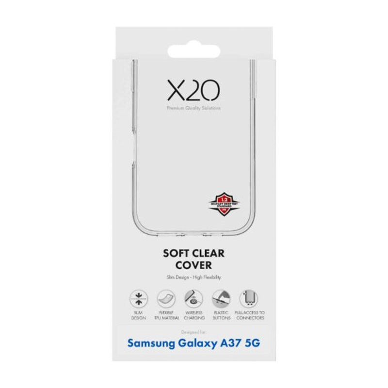 Samsung Galaxy A37 X2O Clear Soft Deksel - Gjennomsiktig