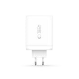 Tech-Protect 200W Vegglader m. 3x USB-C & 1x USB-A - Hvit