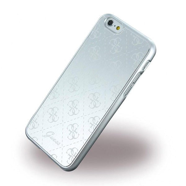 Guess iPhone 6/6s 4G Aluminium Hard Deksel Sølv