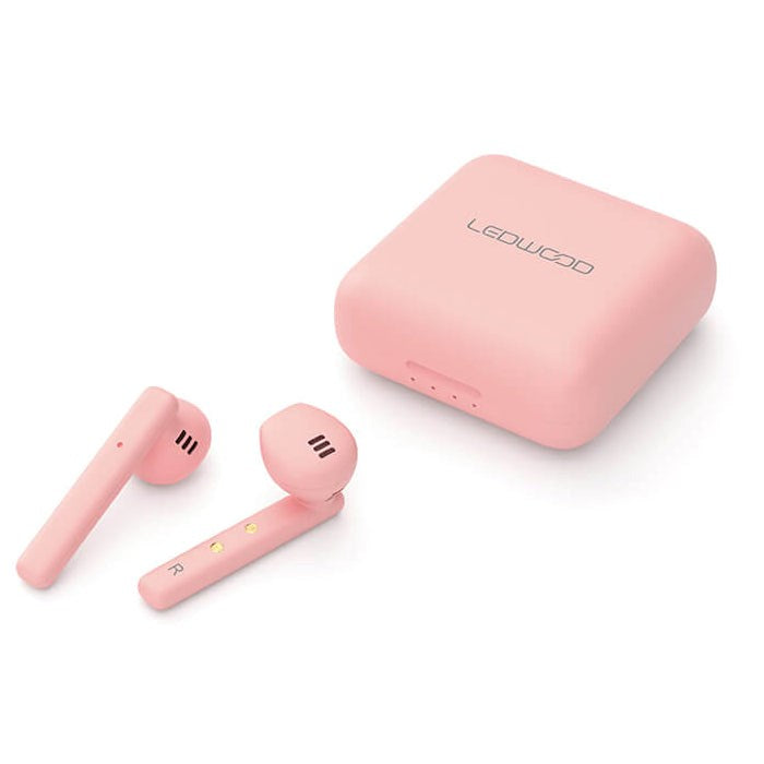 LEDWOOD Hubble True Wireless In-Ear Hodetelefoner med mikrofon - Pink