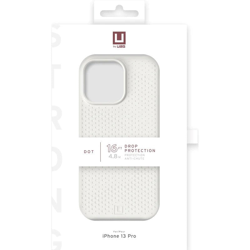 UAG [U] Dot Series iPhone 13 Pro Håndverksdeksel Silikon - Marshmallow