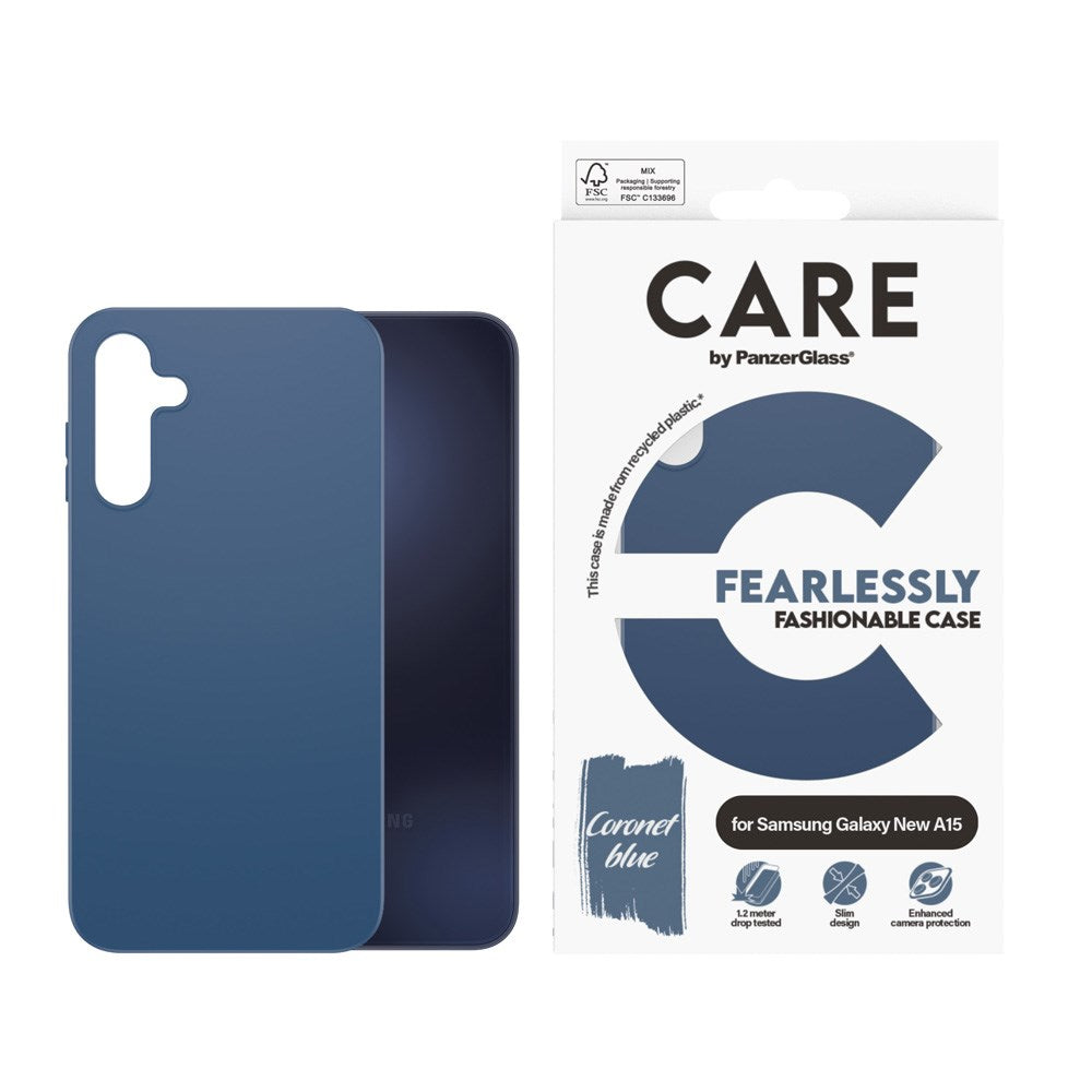 CARE by PanzerGlass® Samsung Galaxy A16 Bakdeksel - Blå