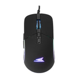Baracuda NAUTILUS Gaming Mus - 7D / 12800 DPI - Svart