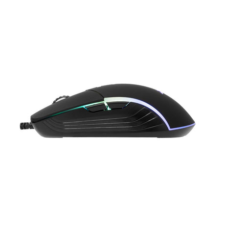 Baracuda NAUTILUS Gaming Mus - 7D / 12800 DPI - Svart