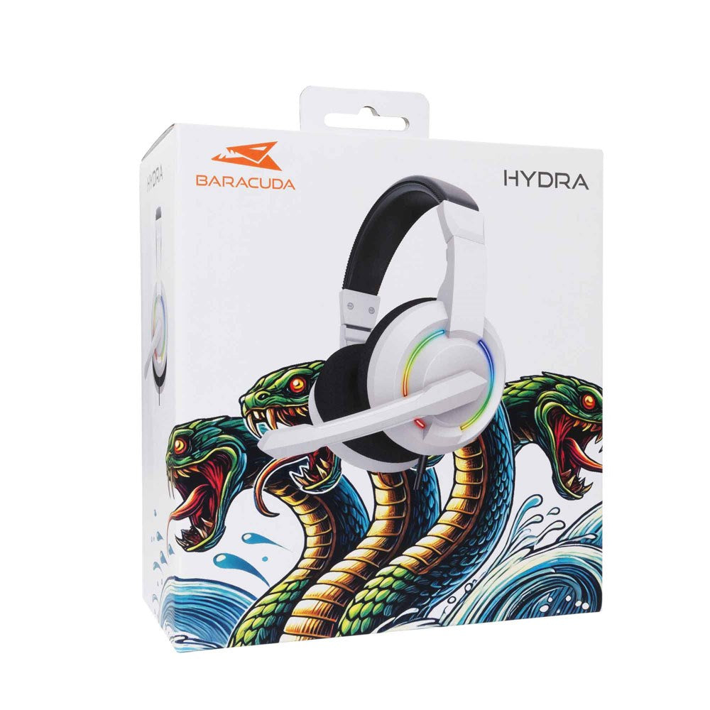 Baracuda HYDRO On-Ear Gaming Headset - Hvit