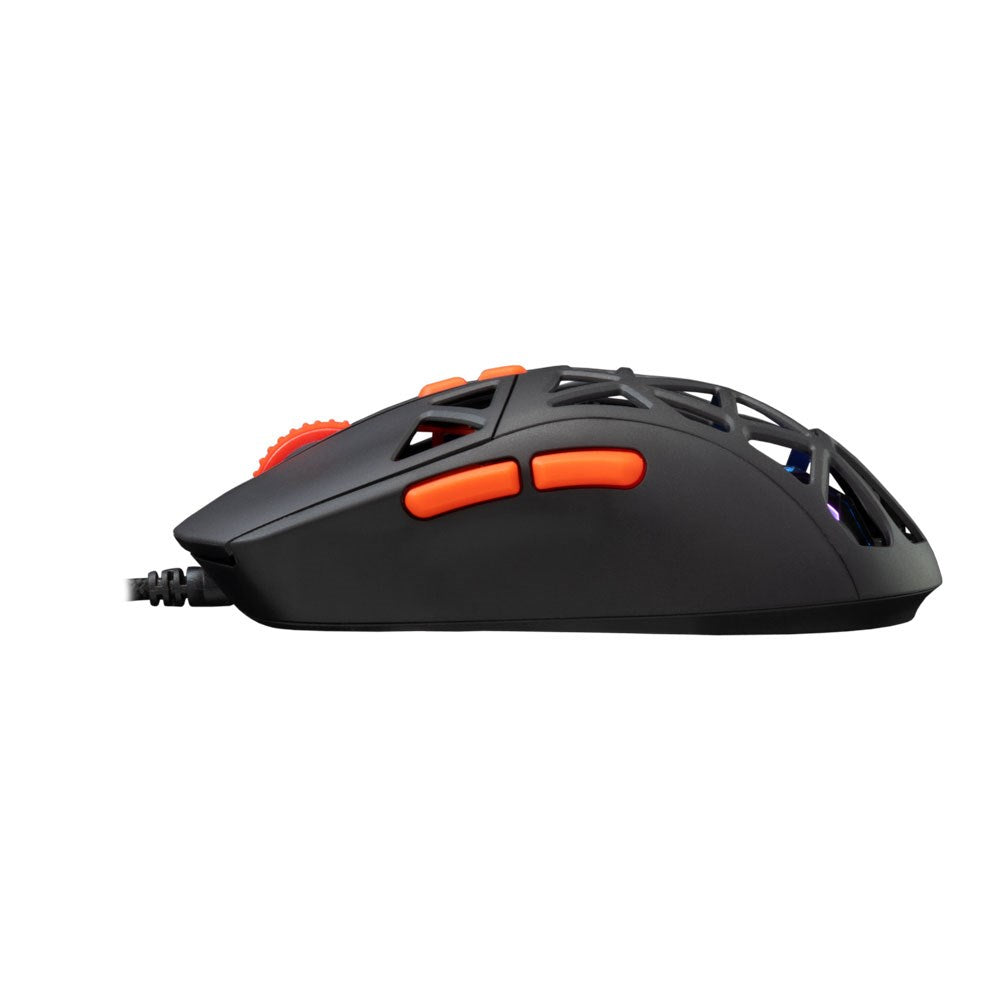 Baracuda SEAL Gaming Mus - 7D / 12800 DPI - Svart