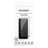 iPhone 12 Pro Max Essentials Herdet Skjermbeskyttelsesglass – Gjennomsiktig / Svart Kant