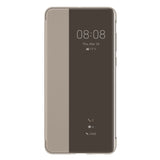 Original Huawei P40 Smart View Flip Deksel Khaki